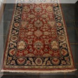 D03. Hand knotted Oriental rug. 5'1” x 3' 